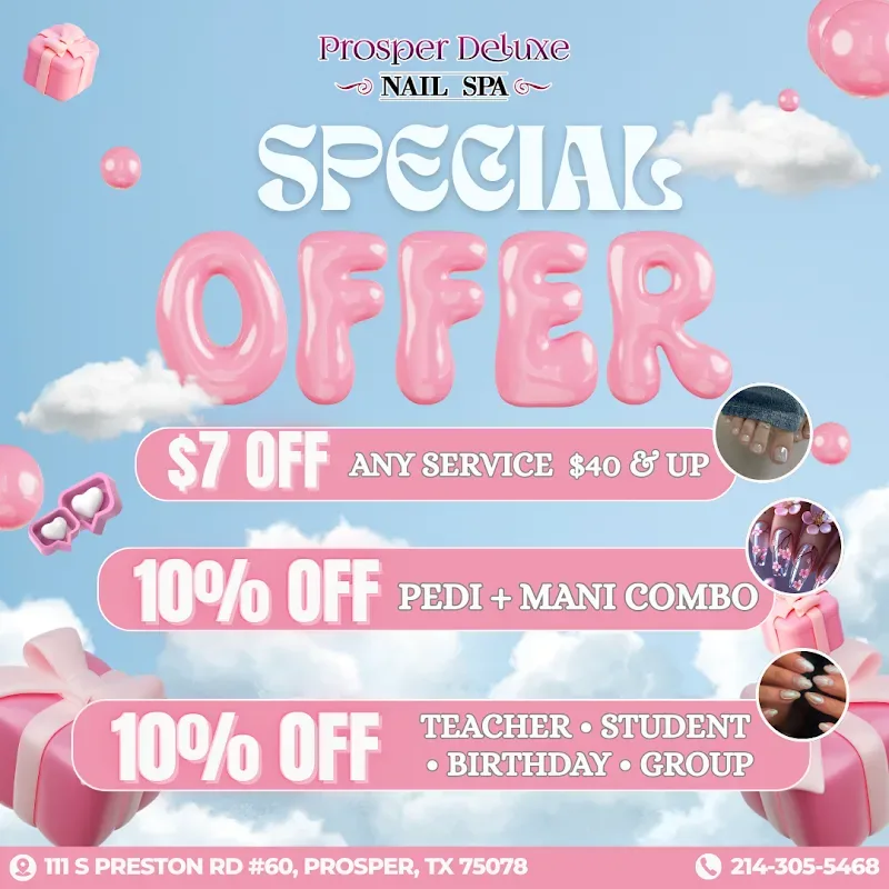 Prosper Deluxe Nail Spa — Nail salon in Prosper